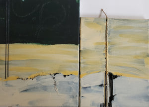 Mary Serbe Painting | Places I Cannot Name: Interior (Diptych)