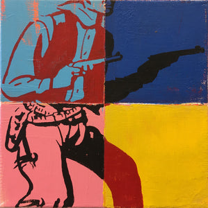 Gordon McConnell Painting | Square Across the Line of Fire