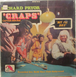 Richard Pryor | "CRAPS"  After Hours Used LP