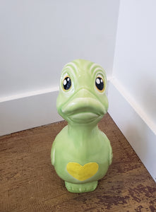 Renee Audette Sculpture | Green Star Duck