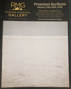 Ryniker-Morrison Gallery Book | Prescient Surfaces