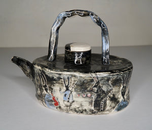 Sandy Dvarishkis Ceramic Tea Pot