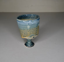 Load image into Gallery viewer, Sandy Dvarishkis Ceramic Goblet (Blue)
