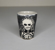 Load image into Gallery viewer, Sandy Dvarishkis Ceramic Shotglass | Dreadlocks 2
