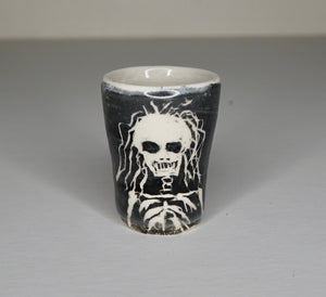 Sandy Dvarishkis Ceramic Shotglass | Dreadlocks 2