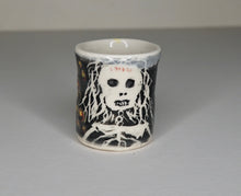 Load image into Gallery viewer, Sandy Dvarishkis Ceramic Shotglass | Dreadlock
