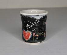 Load image into Gallery viewer, Sandy Dvarishkis Ceramic Shotglass | Muerta
