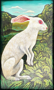 Jennifer Eli Indreland | Standing White Rabbit