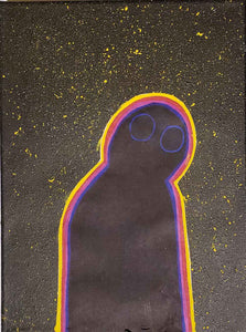 Suny Stone Painting | Alone In The Universe