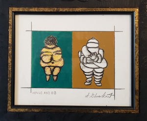 Stephen Glueckert Drawing | Venus And Bib | Small