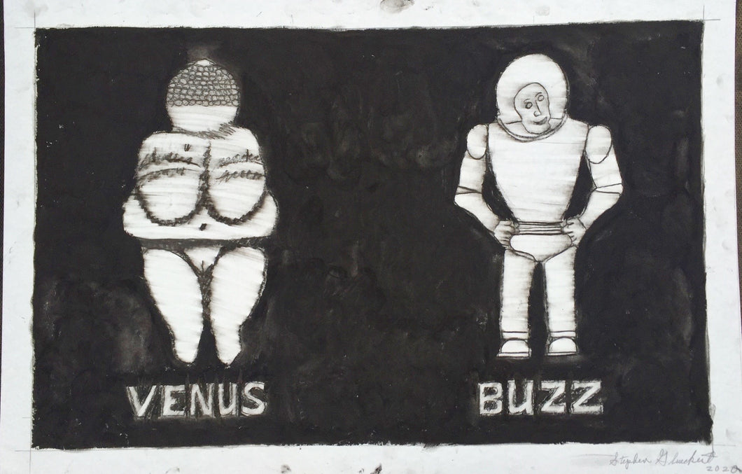 Stephen Glueckert Drawing | Venus And Buzz