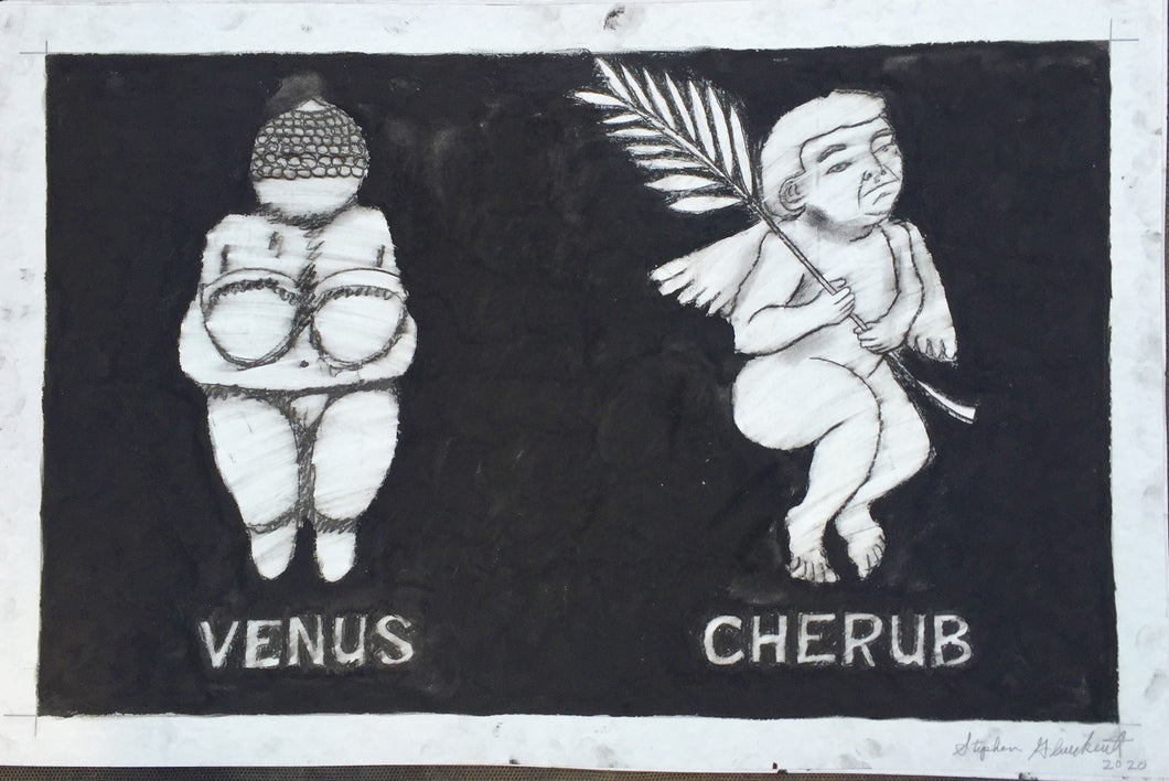 Stephen Glueckert Drawing | Venus And Cherub