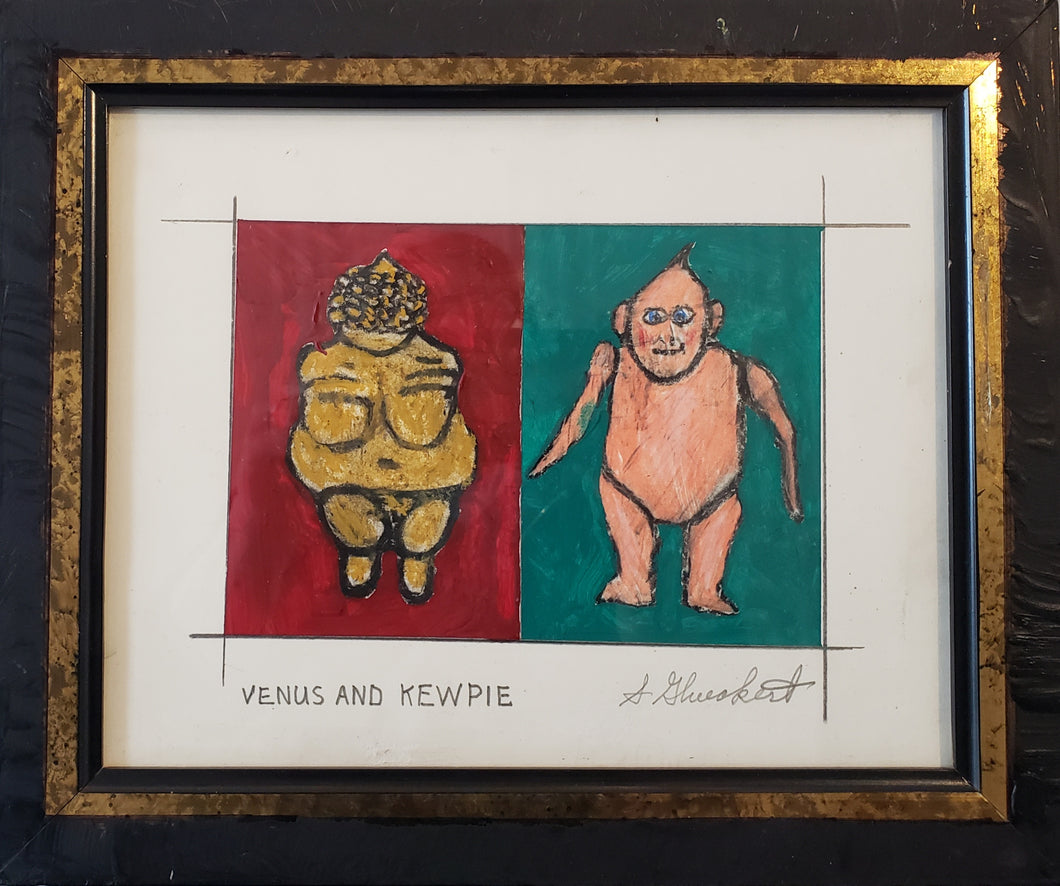 Stephen Glueckert Drawing | Venus And Kewpie | Small