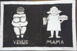 Stephen Glueckert Drawing | Venus And Mama