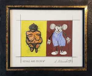Stephen Glueckert Drawing | Venus And Mickey | Small