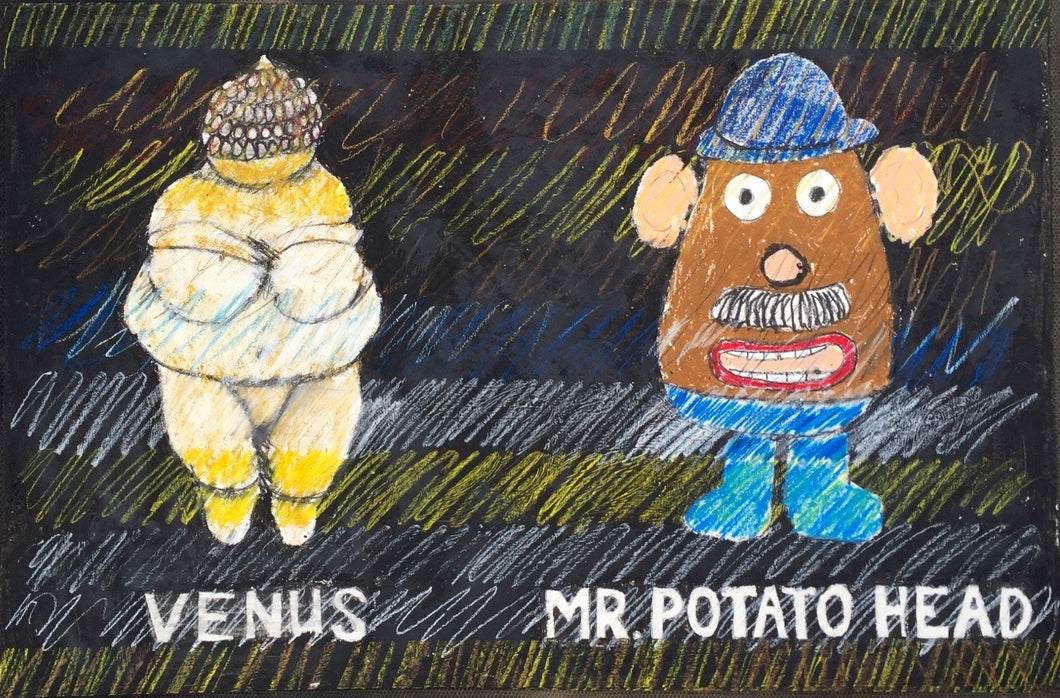 Stephen Glueckert Drawing | Venus And Potato Head