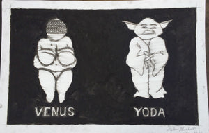 Stephen Glueckert Drawing | Venus And Yoda