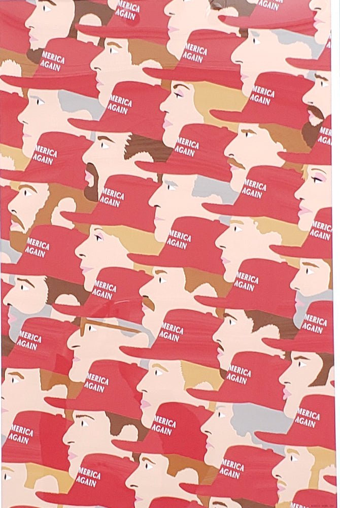 Winston Tseng Pring | Merica Again (printed with archival pigment inks on 190 gsm cotton rag paper - Signed / Numbered 20/25)