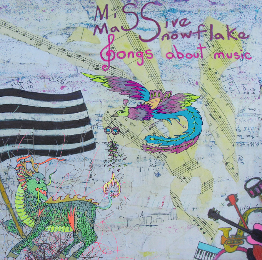 Miss Massive Snowflake | Songs About Music CD