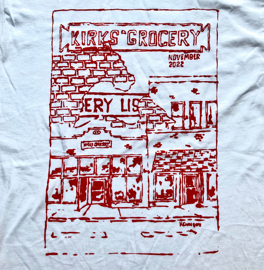 Kirks Grocery T-Shirt | John Kennedy Urban Sketchers
